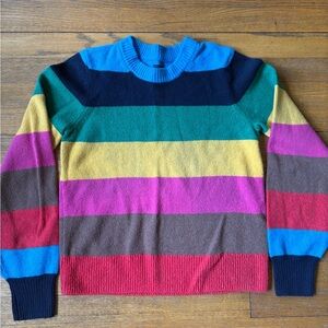 GAP women’s XS rainbow sweater